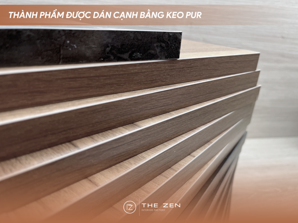 Keo PUR dán cạnh gỗ công nghiệp the zen