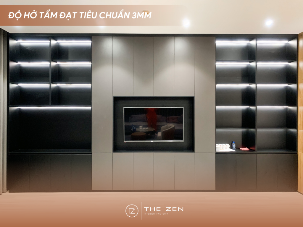 Tiêu chuẩn kỹ thuật thi công nội thất tại The Zen