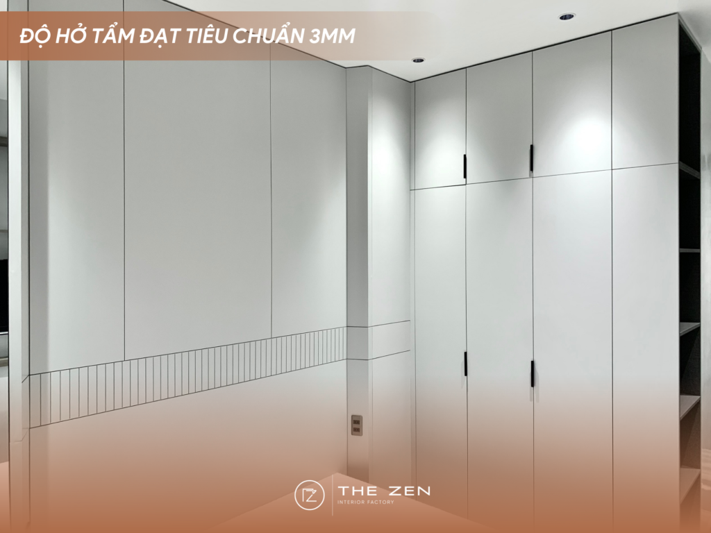 Tiêu chuẩn kỹ thuật thi công nội thất tại The Zen