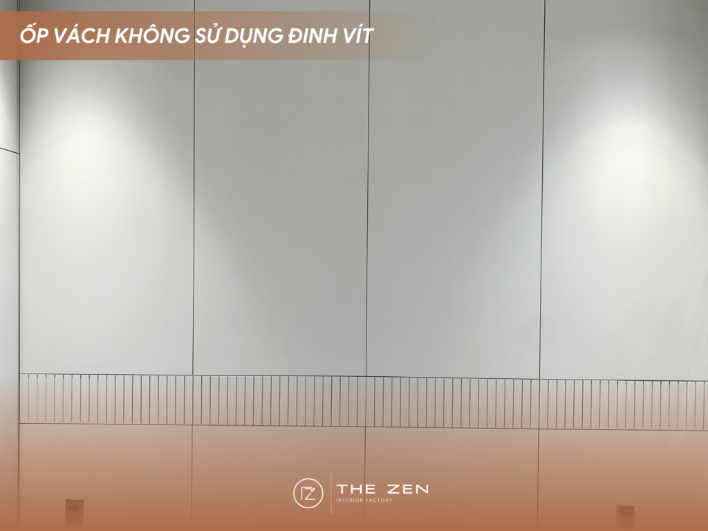 Tiêu chuẩn kỹ thuật thi công nội thất tại The Zen